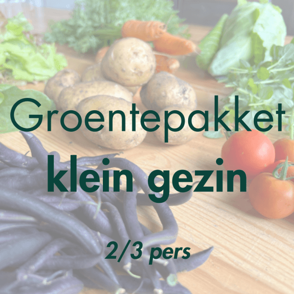 Groentepakket - klein gezin (2/3 pers)